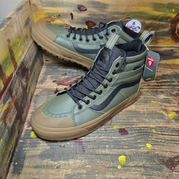 Vans SK8-HI MTE‎ Waterproof Grape Leaf Gum Sneakerboots Men 6.5 =Women 8 NEW